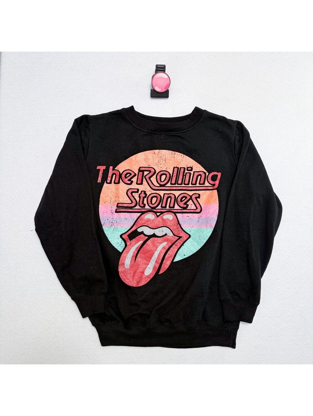 The Rolling Stones Music Graphic Sweatshirt Women’s Medium